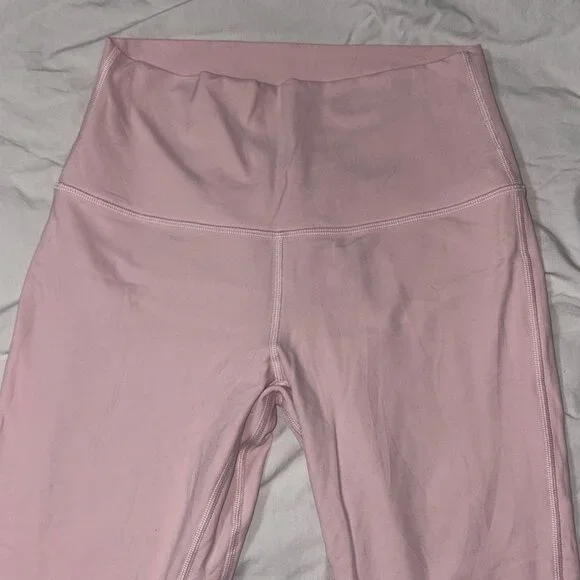 EXCELLENT Lululemon Align High-Rise Crop 21" Leggings Flush Pink Yoga Pants 6 - Picture 3 of 13